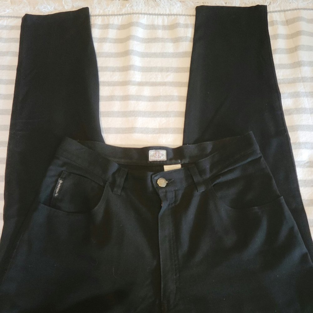 Armani Jeans Black Pants